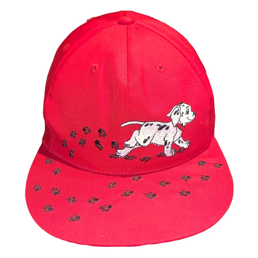 Vintage 90s Disney 101 Dalmatians Youth Annco Snapback Hat Movie